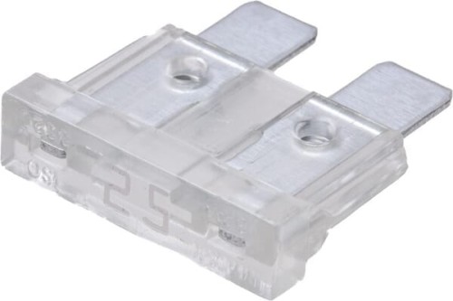 Bezpiecznik płaski, 25A L=20 mm biały op. 100 szt. iMaXX SI22025 - Intertraktor