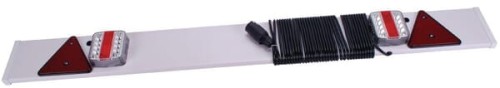 Zestaw lamp LED na belce, 1370mm z trójkątem odblaskowym 12m LA91294GP - Intertraktor