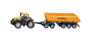 Ciągnik JCB z przyczepą, SIKU S01858