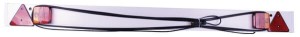 Zestaw lamp na belce, 1830mm z trójkątem odblaskowym 12m LA91288GP