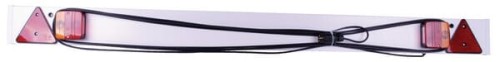 Zestaw lamp na belce, 1830mm z trójkątem odblaskowym 12m LA91288GP - Intertraktor