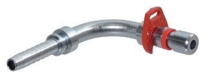 Szybkozłącze wtyczka DN06 - Ø 10 mm WEO 1/4" 90° WEO147140404