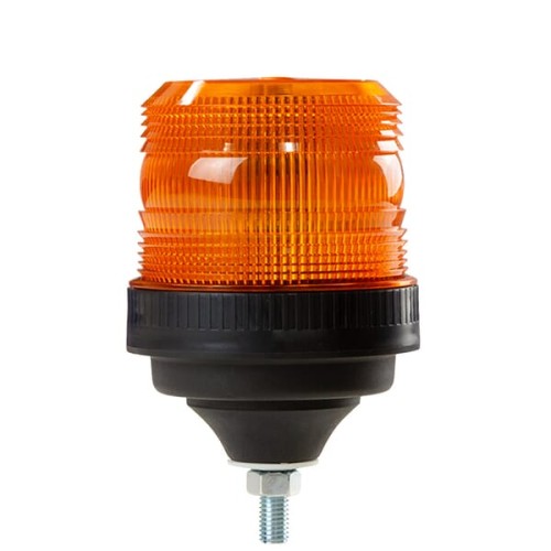 Lamp błyskowa LED, 12-24V pomarańczowa przykręcana na 1 śrubę uchwyt elastyczny ECCOLED BRONZE ECCO EB5011A - Intertraktor