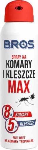 Spray na komary i kleszcze Max, Bros, 90ml 1594208 - Intertraktor