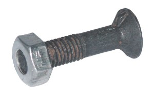 Śruba płużna 1-noskowa DIN604 M20x90 mm kl. 8.8 z nakrętką 20901N