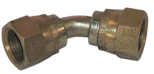 Kolano gwint wewnętrzny 3/8 BSP 45° FF4506B - Intertraktor