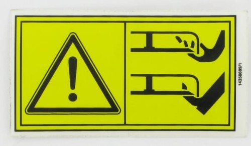 Naklejka "keep hands away" 1143566991 - Intertraktor