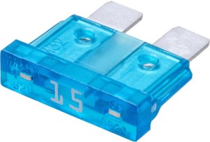 Bezpiecznik płaski, 15A L=20 mm niebieski op. 100 szt. iMaXX SI22015