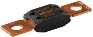 Bezpiecznik Mega, 450A L=68.6 mm żółty Hella 8JS742902101