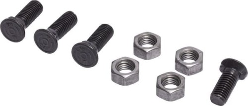 Zestaw śrub 1 szt. M12x30 mm podsadzenie owalne, 3 szt. M12x35 mm podsadzenie owalne + nakrętki TB40077 - Intertraktor