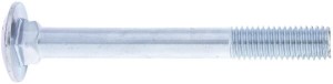 Śruba zamkowa DIN603 M10x90 mm ocynk kl. 8.8 Kramp 603109088