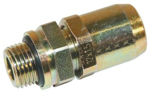 Złączka śrubowa wkręcana zaokrąglona, 12/M12 x 1,5 30112122