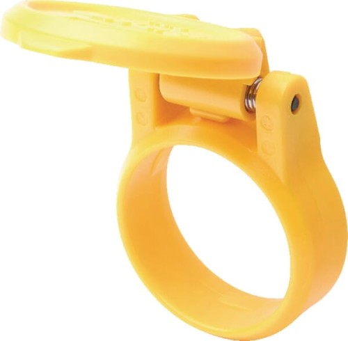 Pokrywa gniazda 1/2" żółta TA12G - Intertraktor