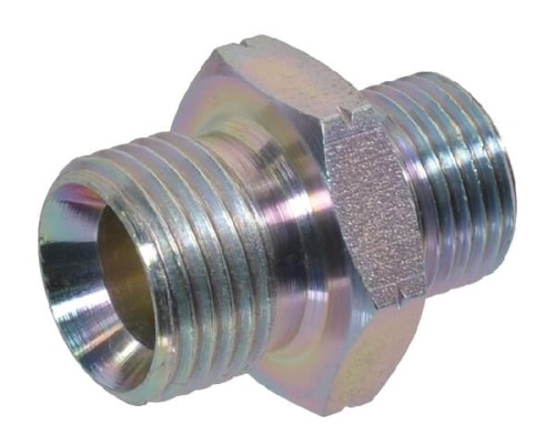Złącze gwint zew./zew. 1/2" BSP x M16 VNBM0816 - Intertraktor