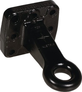 Ucho zaczepu, z kołnierzem przykręcane 50 mm 00654410A02
