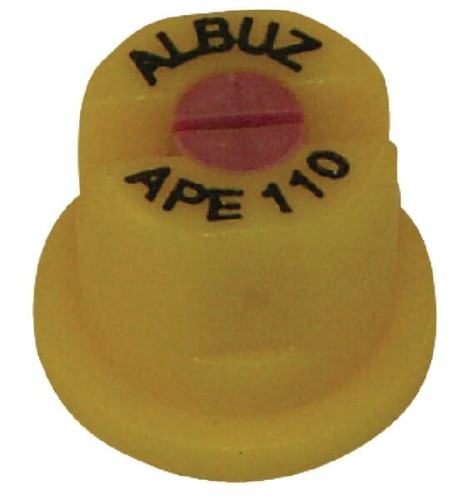 Rozpylacz płaskostrumieniowy APE 110° 015 żółty ceramiczny Albuz APE110YELLOW - Intertraktor
