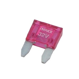 Bezpiecznik płaski Mini, 32V 4A L=16.3 mm różowy op. 50 szt. iMaXX SI20262