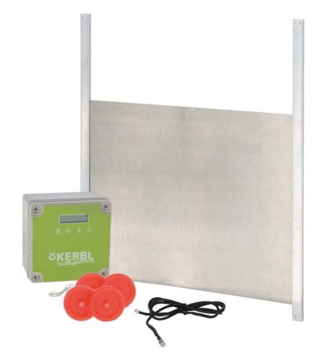 Automatyczne drzwi do kurnika 220x330 mm 70547 - Intertraktor