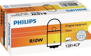 Żarówka 12V R10W 10W BA15s Philips GL12814