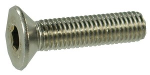 Śruba imbusowa stożkowa DIN7991 M16x100 mm ze stali nierdzwenej A2 Kramp 799116100RVSP001