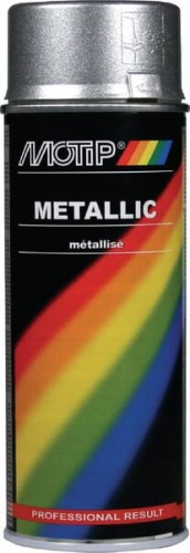 Lakier metaliczny, srebrny 400 ml 04046PLMOT - Intertraktor