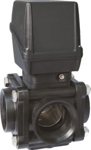 Elektryczny zawór kulowy 3-drożny 1 1/2" 853K15A66