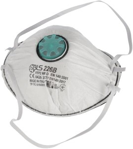 Maska przeciwpyłowa z węglem aktywnym BLS 226B FFP2 NR D 10 szt. BLS8006154P010
