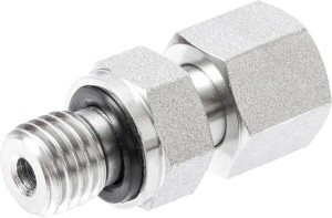 Przyłącze proste z nakrętką i uszczelką M12x1.5 - M12x1.5 8L EGESD8LM12WDGP