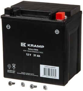 Akumulator 12V 31Ah 280A AGM Kramp Y60N30LAGMKR