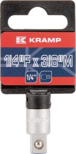 Redukcja kluczy nasadowych, 1/4" - 3/8" L-26 mm 18060069250KR