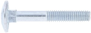 Śruba zamkowa DIN603 M6x40 mm ocynk kl. 8.8 Kramp 60364088