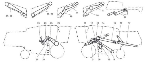 Pas klinowy Gates, 1902354 30241902354 - Intertraktor