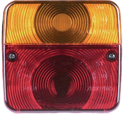 Lampa tylna zespolona 104x98mm 83830020HB - Intertraktor