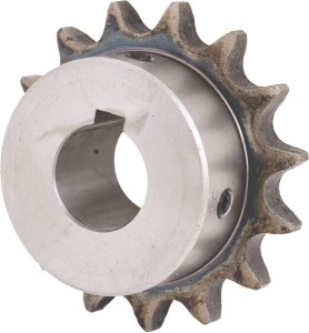 Koło łańcuchowe pojedyncze 15 zębów 5/8" łańcuch 10 B-1 otwór 25 mm Kramp SE581525