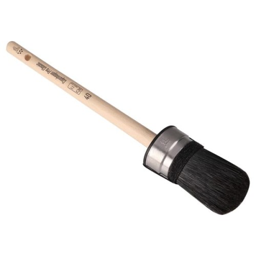 Pędzel owalny Classic V star, włosie świńskie czarne 40 mm CP2312240 - Intertraktor
