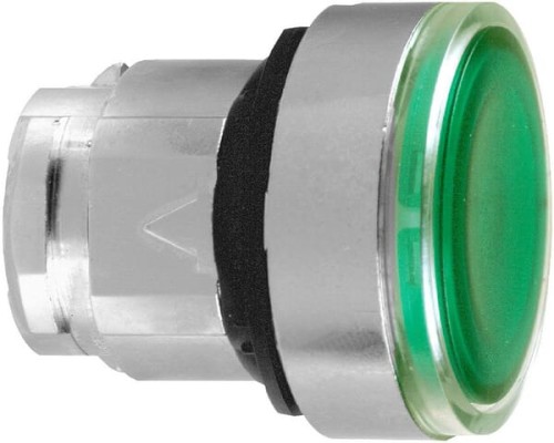 Przycisk sygn.zielony, blok. ZB4BH033 - Intertraktor