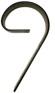 Ząb wleczony, 80x10x515 mm bez redliczki Kramp CP80KR