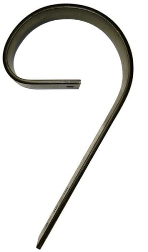 Ząb wleczony, 80x10x515 mm bez redliczki Kramp CP80KR - Intertraktor