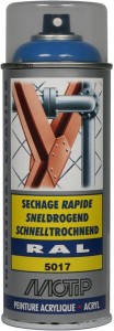 Lakier akrylowy w sprayu, RAL 5017 niebieski morski 400 ml 07009