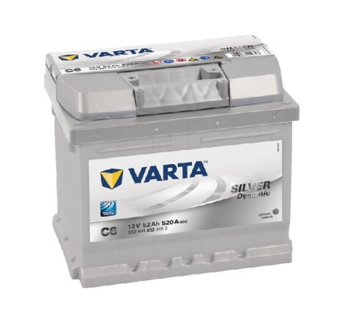 Akumulator 12V 52Ah 520A Silver Dynamic VARTA 5524010523162 - Intertraktor