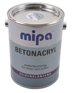Farba akrylowa do betonu RAL 7001 2,5 l PAF700110