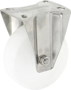 Koło stałe PA Ø 125x40 mm podstawa montażowa: 105x85 mm nośność 150 kg Ro-Carr WH51N125
