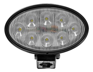 Lampa robocza LED, owalna 56W 5320lm 10/30V z wtyczką Deutsch, światło rozproszone 8 LED Kramp LA10558