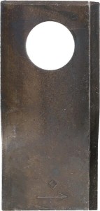 Nożyk kosiarki rotacyjnej lewy 101x48x4 mm otwór Ø 23 mm okrągły pasuje do Mörtl 25 szt. T684LKR