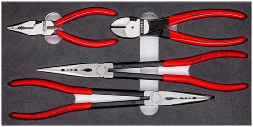 KNIPEX 00 20 01 V16 Zestaw szczypiec we wkładce piankowej 333 mm TA002001V16 - Intertraktor