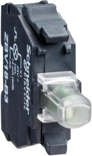 Element LED 12V zielony ZBVJ3 - Intertraktor