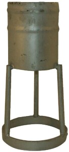 Element zasysający z koszem ocynk, 6" 6640000Z