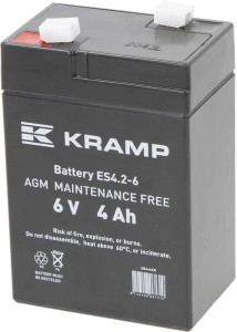 Akumulator 6V 4Ah zamknięty Kramp SBA46KR