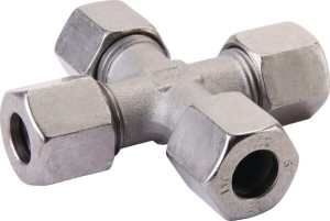 Złącze czwórnikowe 12L M18x1.5 Voss KV12L
