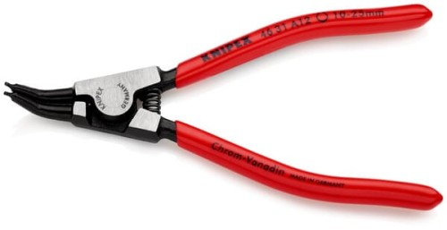 Szczypce do pierścieni zabezpieczających zewnętrznych wygiete Knipex, 10-25 mm TA4631A12 - Intertraktor